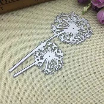 Одуванчики металлические трафареты для скрапбукинга DIY штамп для альбома бумажная карта тиснение декор