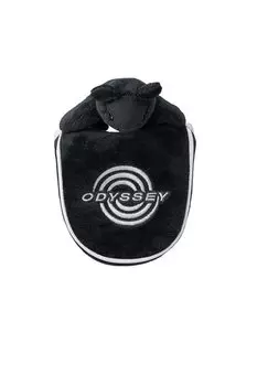 ODYSSEY Head Cover HC OD AM BEAR NEO MALLET BLK SS 23 Черный женский (Для паттера)