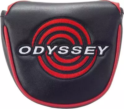 Чехол для паттера ODYSSEY Backstryke 2017, модель 5517139, искусственная кожа, черный, мужской чёрный