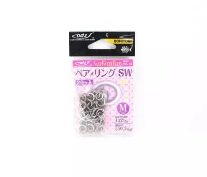 ODZ Комбинированное кольцо OS-12, пара цельных/разъемных колец M 142 фунта, 20 шт. в упаковке (1623 г.)