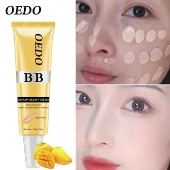 OEDO Dreamy Beauty Cream Макияж Натуральный консилер BB-крем Уход за лицом Модифицированный смягчающий крем Легко носить Солнцезащитный крем Отбеливающий крем 30 г