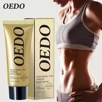 OEDO Крем для похудения с гиалуроновой кислотой и женьшенем Уменьшает целлюлит Похудение Сжигание жира Здоровье Крем для ухода за телом Горячий крем Крем от целлюлита