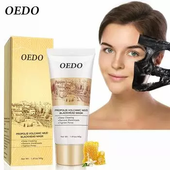 OEDO Маска для лица с вулканической почвой, удаление прыщей, черных точек, прополиса, уход за лицом, восстановление, отбеливающий крем, уход за кожей, увлажняющий