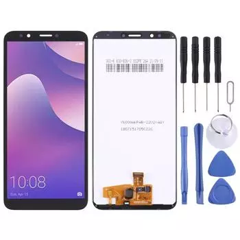 OEM LCD экран для Huawei Y7 Pro 2018 с дигитайзером в сборе чёрный