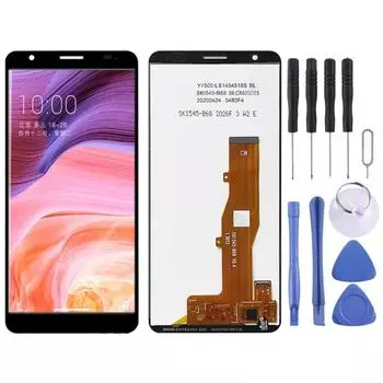 OEM LCD экран для ZTE Blade A3 2020 с дигитайзером в сборе (черный) чёрный