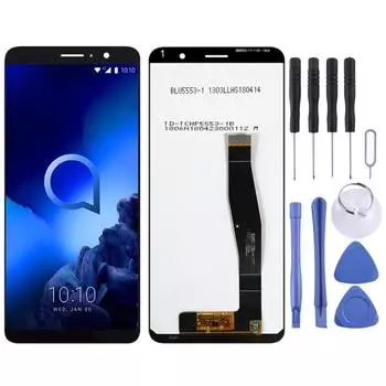 OEM ЖК-экран для Alcatel 1x 5008 с дигитайзером в полной сборке чёрный