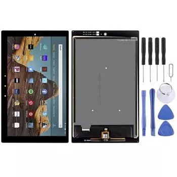 OEM ЖК-экран для Amazon Fire HD 10 2019 9-го поколения m2v3r5 с дигитайзером в сборе (черный) чёрный