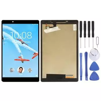 OEM ЖК-экран для Lenovo Tab E8 TB-8304F TB-8304 с дигитайзером в полной сборке (черный) чёрный