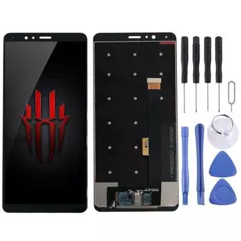 OEM ЖК-экран для ZTE Nubia Red Devil Red Magic NX609J с дигитайзером в сборе (черный) чёрный