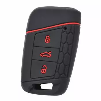 OEMASSIVE 3 кнопки силиконовый чехол для ключей автомобиля для VW PASSAT B8 Skoda Kodiaq Superb A7 автомобильный брелок в виде ракушки держатель протектор 2015