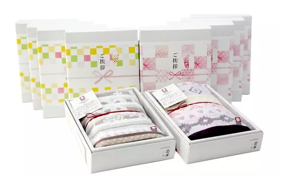 of 10 Moving Greeting Imabari Small For Small Comes with a New Ready to Made in Safe Brand [Set Towels] Gift, Gift, Greetings, Gift, Cute, Life,