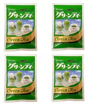 of 4 Osaka Gyokuroen Green Tea 480g x 4 No artificial safe and delicious green tea bulk purchase set [Set bags] (120g bags) sweeteners,