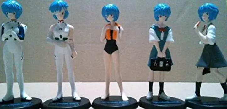 of 5 Neon Genesis Evangelion Rei Ayanami Special Collection All 5 types Amusement Prize [Set types]