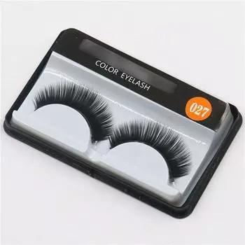 Of A Pair Black Fake Eyelashes Simulation Nude Makeup Beauty Woman Products