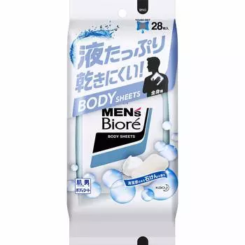 of Biore Body Clean Soap 28 Sheets [Set 2] Men s Sheets, Scent,