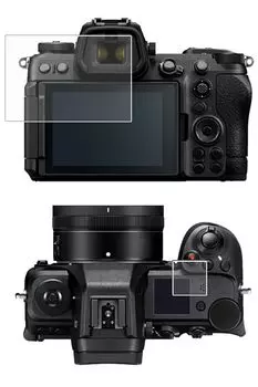 of ClearView for Nikon Z6III LCD protective no made in Japan [Set 2] [Anti-reflective non-filler type] film, glare,