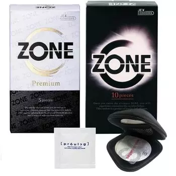of Condom ZONE Premium ZONE Original Condom Case Pepe Lotion Prologue 5ml [Set 2] (5 pieces) (10 pieces) + +