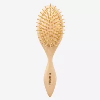 Of Cosmetics 5way Cushion Brush бежевая тонкая шпилька статический массаж головы и сушка феном щетка для волос расчесывание головки спа-салон Of Cosmetics (Нет электричества, тип) бежевый