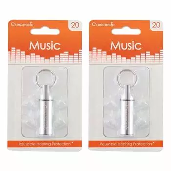of Crescendo Music Ear Protector Ear Plugs for Live [Set 2] Performances/Musicians