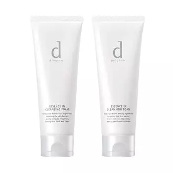 of d Program Essence In Очищающая пенка без запаха 120 г x 2 [Набор 2]