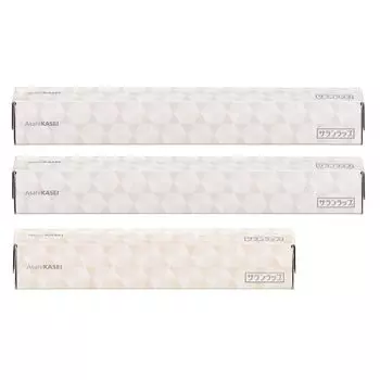 of different Saran wrap 30cm x 50m 2 pieces 22cm x 50m 1 piece Design package Monotone [Limited design] [Set sizes] +