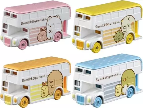 of Dream Tomica SP Sumikko Gurashi 10th Anniversary Collection Polar Bear Cat Tonkatsu [Set 4] Penguin?