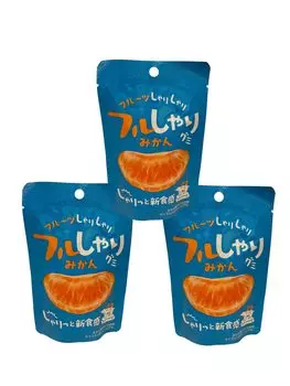 of Furushari Mikan Gummy 35g x 3 pieces [Set 3] (5, 5, pieces) оранжевый