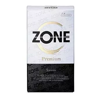 of GEX Condom ZONE Premium 5 pieces x 3 pieces set [Set 3]