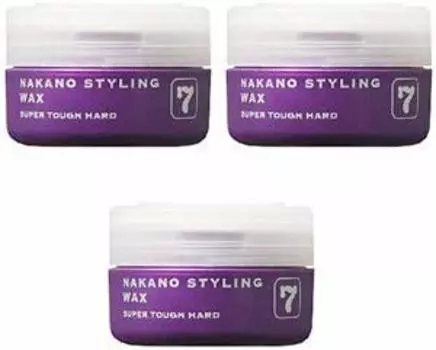 of Nakano Styling Wax 7 Super Tough Hard 90g [Set 3]