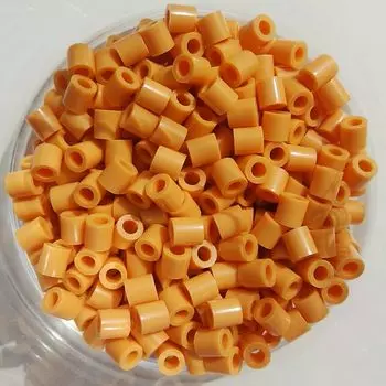 of Perler beads single color series Caramel [Set 2] 5090.