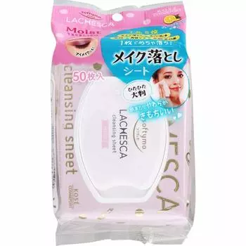 of Softymo Lacheska Water Cleansing Sheet Moist 50 sheets [Set 3]