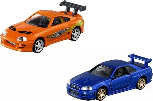 of Tomica Premium unlimited 03 Fast Furious Supra unlimited 06 Fast Furious 1999 SKYLINE [Set 2] & & & GT-R