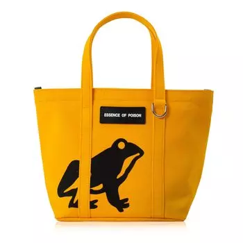 of Tote Mild Water Made in KOKO NI IRUYO Series [Essence Poison] Women s Bag, Repellent, Japan, Canvas, Cowhide, QYQ-3245 (Yellow)