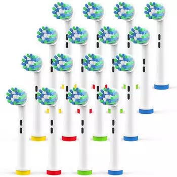 Ofashu совместимая сменная щетка для электрической зубной щетки Braun Oral B совместимая сменная щетка для зубной щетки Braun Oral B EB50 мягкая