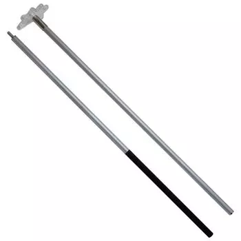 Off Brand Billiard Supplies Bridge Cue 2pc Fiberglass Acrylic Head BRC-2PFGACHS