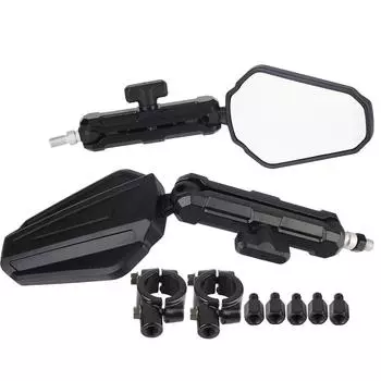 Off Road Adventure Universal Motorcycle Rearview Mirrors Wide View Side Mirrors Motorcycle Accessories Folding Foldable