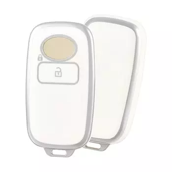 OFF WE GO TANTO LA650S LA660S Новый чехол для смарт-ключа, совместимый с Toyota, 2 кнопки, бело-серебристый