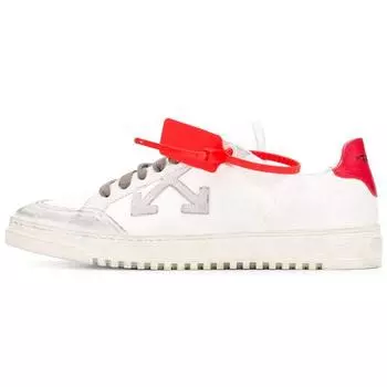 Off-White 2.0 White Red Men Sneakers OMIA042R20D390540120 43