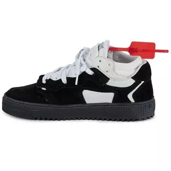 Off-White 3.0 Low Black Green Women Sneakers OWIA181S20LEA0021055 37