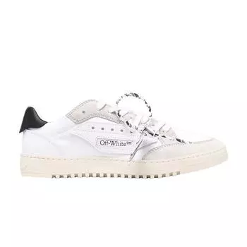 Off-White 5.0 Low White Black Men Sneakers OMIA227S22FAB0010110 41
