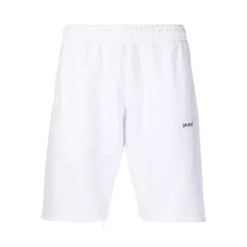Off-White Caravag Arrow Толстовка Белые мужские брюки OMCI006C99FLE0050110