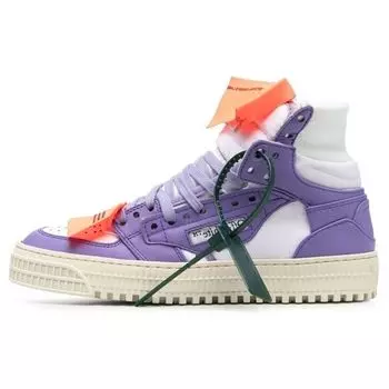 Off-White Off-Court 3.0 High White Purple женские кроссовки OWIA112S23LEA0010137 35