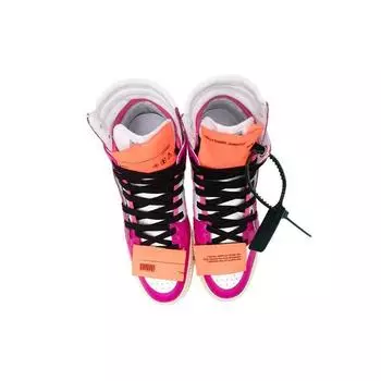 Off-White Off-Court 3.0 High Fuchsia Pink 2022 Женские кроссовки OWIA112F22LEA0010132 37