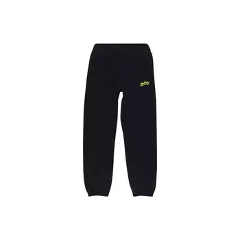 Off-White Opposite Arrow Slim Sweatpants Black/Lime Men Bottoms OMCH029S23FLE0031050 XL