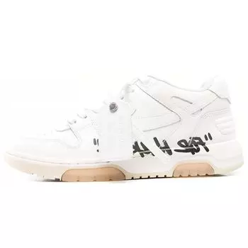 Off-White Out of Office For Walking - White Black Women Sneakers OWIA259F21LEA0020110 40
