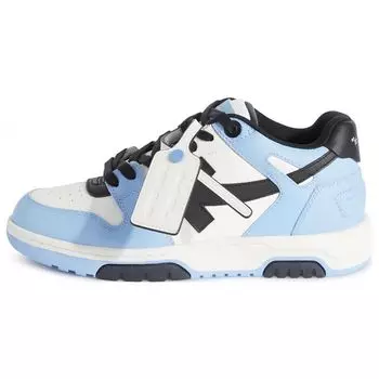 Off-White Out of Office Light Blue Black Women Sneakers OWIA259F23LEA008-4010 38