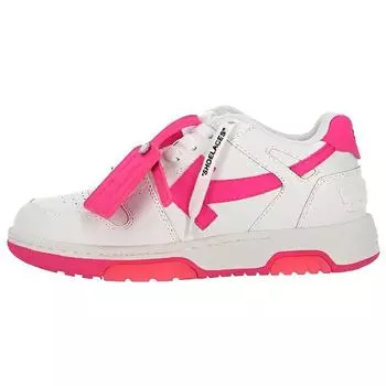 Off-White Out of Office White Fuchsia Women Sneakers OWIA259S23LEA001-0132 35
