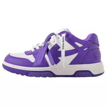 Off-White Out of Office White Purple Women Sneakers OWIA259F22LEA001-0137 39