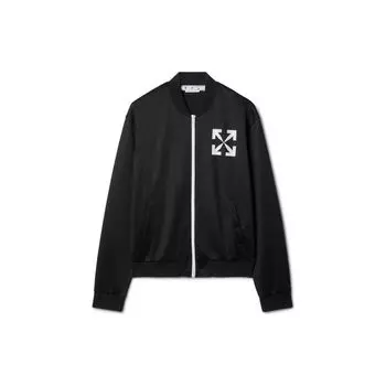 Off-White Single Arrow Slim Tracktop черные/белые мужские топы OMBD037C99FAB0021001 M