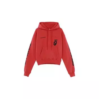 Off-White Split Split Arrows Graffiti Oversized Мужская толстовка с капюшоном OMBB037E19D250102010 L